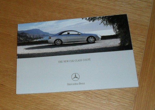 Brochure mercedes clk - mercedes,
