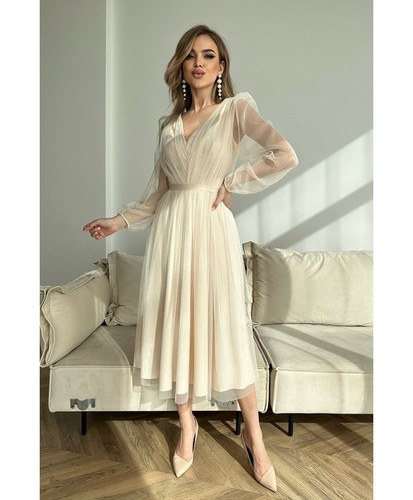 Abito donna con manichetta - -,