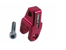 RIALZO AMMORTIZZATORE STAGE6 CNC STREET LEGAL, 40MM, OMOLOGATO, ROSSO, MINARELLI