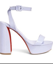 Christian Louboutin Modiva Sabina 130 sandali décolleté in lilla viola chiaro 42 EU