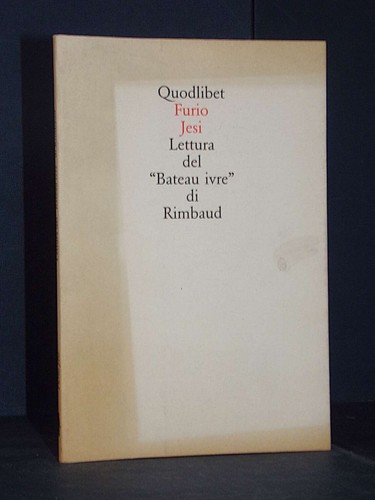 Furio jesi lettura del - lettura,