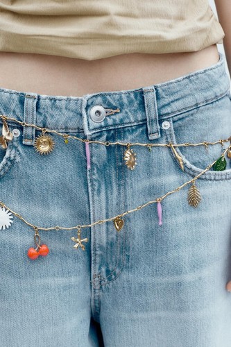 Zara cintura catena charm - cintura,