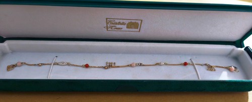Bracciale corallo rosso - bracciale, rosa