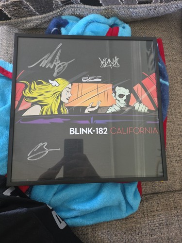 Signed blink 182 - signed, blink-182