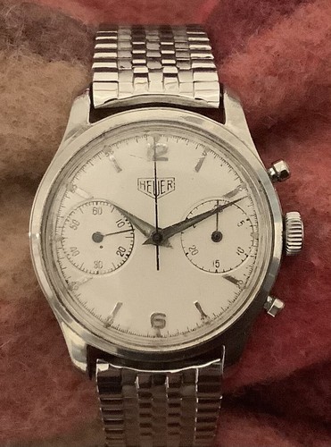 Heuer chrono year 1960 ca - heuer,