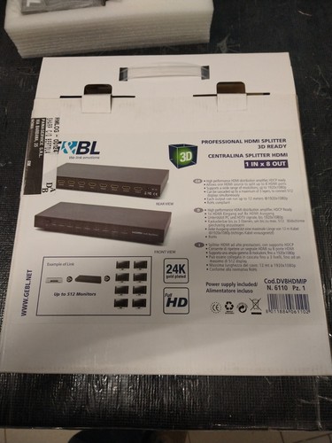 6110 splitter video - g&bl,