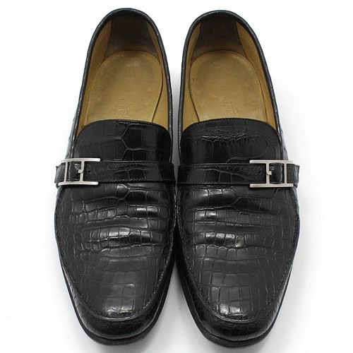 Hermes mocassins cuir d - mocassins,