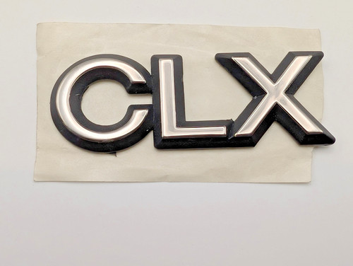 Ford fiesta escort clx logo - clx,