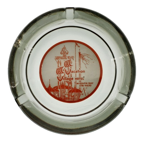 Posacenere vintage vetro - posacenere,