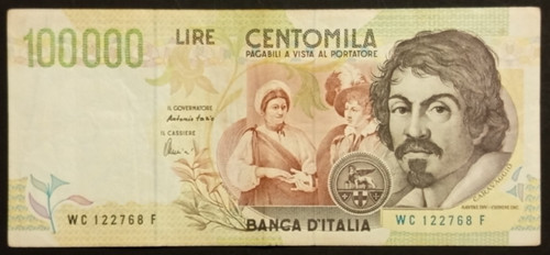 100000 lire 1995 bb - 100000, 18/12/1995