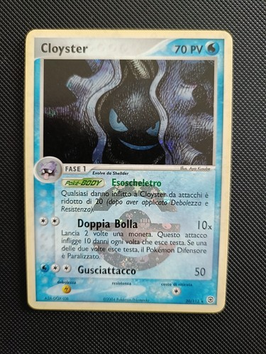 Pokemon cloyster 112 ex - 20/112,