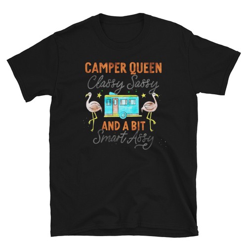 Maglietta camper queen - camper, classy