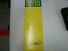 (41) FILTRO ARIA OPEL VIVARO RENAULT CLIO LAGUNA MEGANE MANN FILTER C3251/1