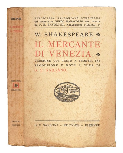 Mercante venezia - il, venezia.