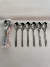 Cucchiaini acciaio inox set - acciaio,