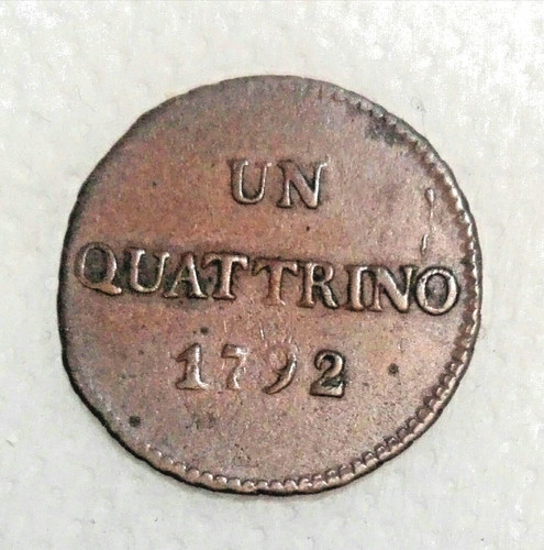 Massa lunigiana quattrino - lunigiana, 1