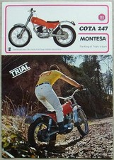 MONTESA COTA 247 Trial Scheda