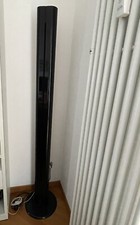 Lampada da terra Artemide Megaron laccata nero anni 80