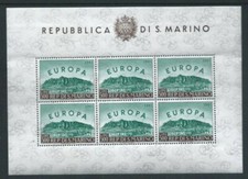 SAN MARINO 1961 SG640 Europa