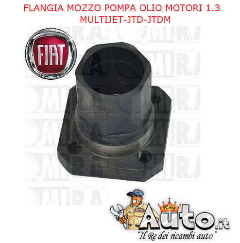 Flangia mozzo pompa olio - mozzo,