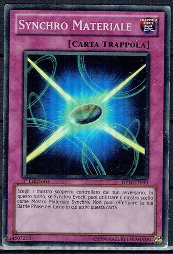 Carta dp10 synchro - yu-gi-ho,