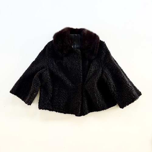 Giacca vintage nera persiana