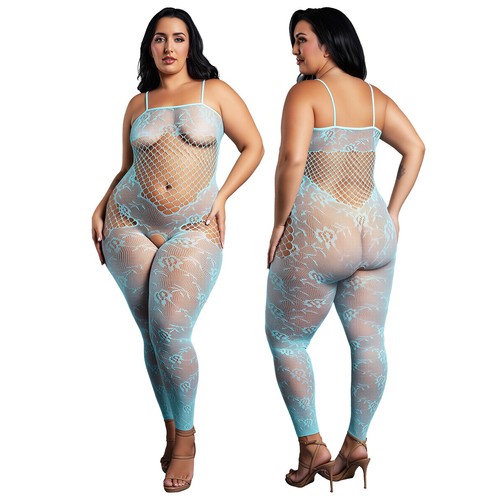Body rete floreale - body,