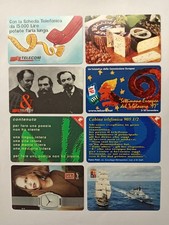 Lotto Di 8VSchede Telefoniche Nuove Telecom Lira 