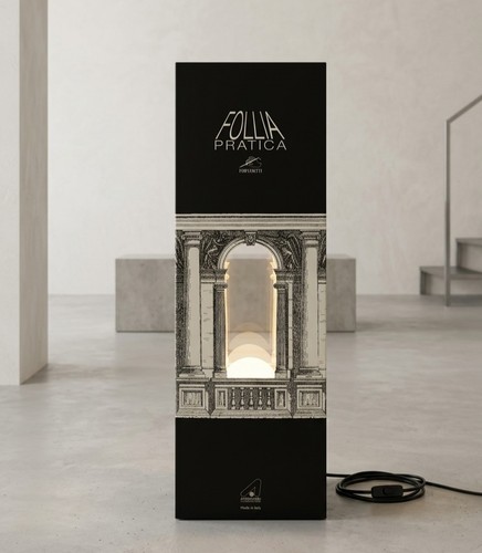 Lampada fornasetti follia - fornasetti, "follia