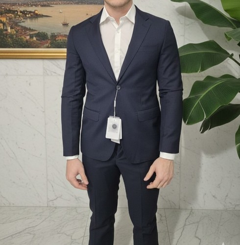 Abito uomo blu - scuro, elegante