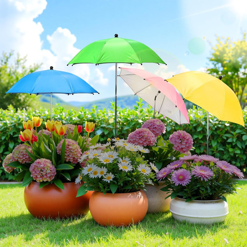 Garden umbrellas for plants - umbrellas, 4