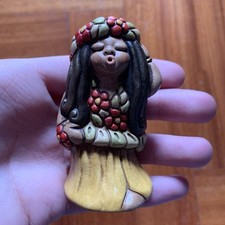 THUN Ohana L’Hawaiana *RARO* Altezza 7 cm Collezione Popoli Del Mondo