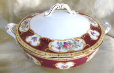 Royal Albert Lady Hamilton Lidded Serving Tureen Footed 21cm Diameter    (A)