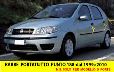 Barre Portatutto Portapacchi Bagagli Specifico COMPATIBILE x FIAT Punto 188 5p.