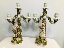 Coppia di antichi candelabri