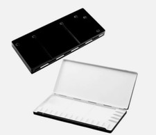 HEUNG IL Tavolozza per pittura ad acquerello in alluminio 20 pozzetti n. 420 Metallo / 303 x 137 mm