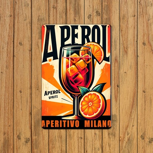 Insegna metallo vintage - insegna,
