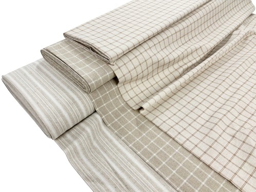 Tessuto cotone lino - lino, naturale