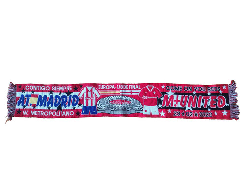 Sciarpa calcio atletico madrid - calcio,