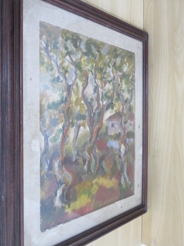 Vecchio quadro dipinto mano - dipinto, a