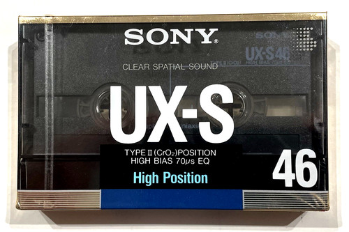 Sony 46 audiocassetta - sony,