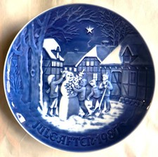 Piatto di Natale BING&GRONDAHL DAL 1969 AL 2008