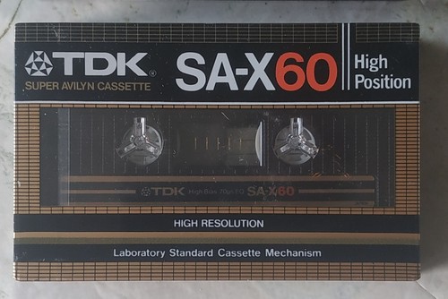 Audiocassetta tdk 60 top - 60,