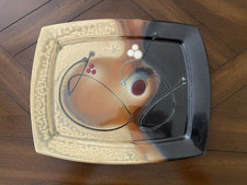 Piatto in ceramica arte