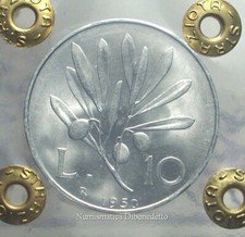 Repubblica - 10 Lire 1950