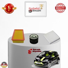 KIT TAGLIANDO 3 FILTRI FORD KA II 1.2 BENZINA 51KW 69CV DAL 2011 ->