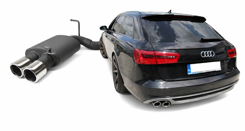 Scarico sportivo per audi - scarico,