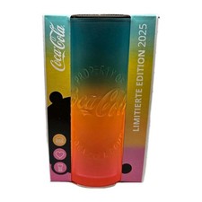 Bicchiere Coca-Cola McDonalds Arcobaleno 2025 Austria Edizione Limitata Rainbow Glass
