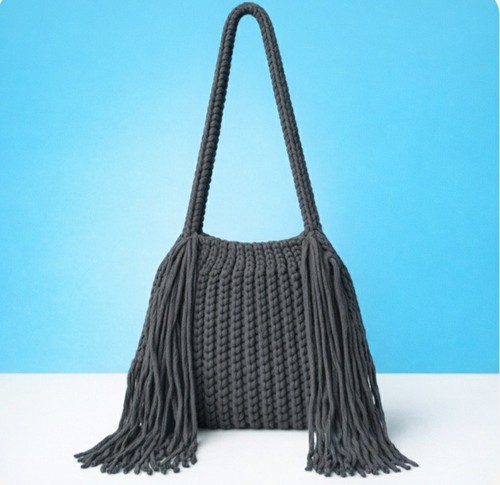 Borsa uncinetto fatta mano - borsa,