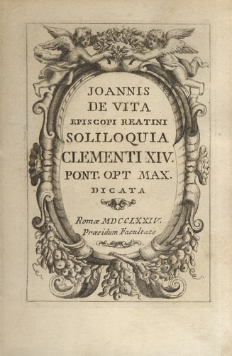 Joannis vita episcopi - joannis, de